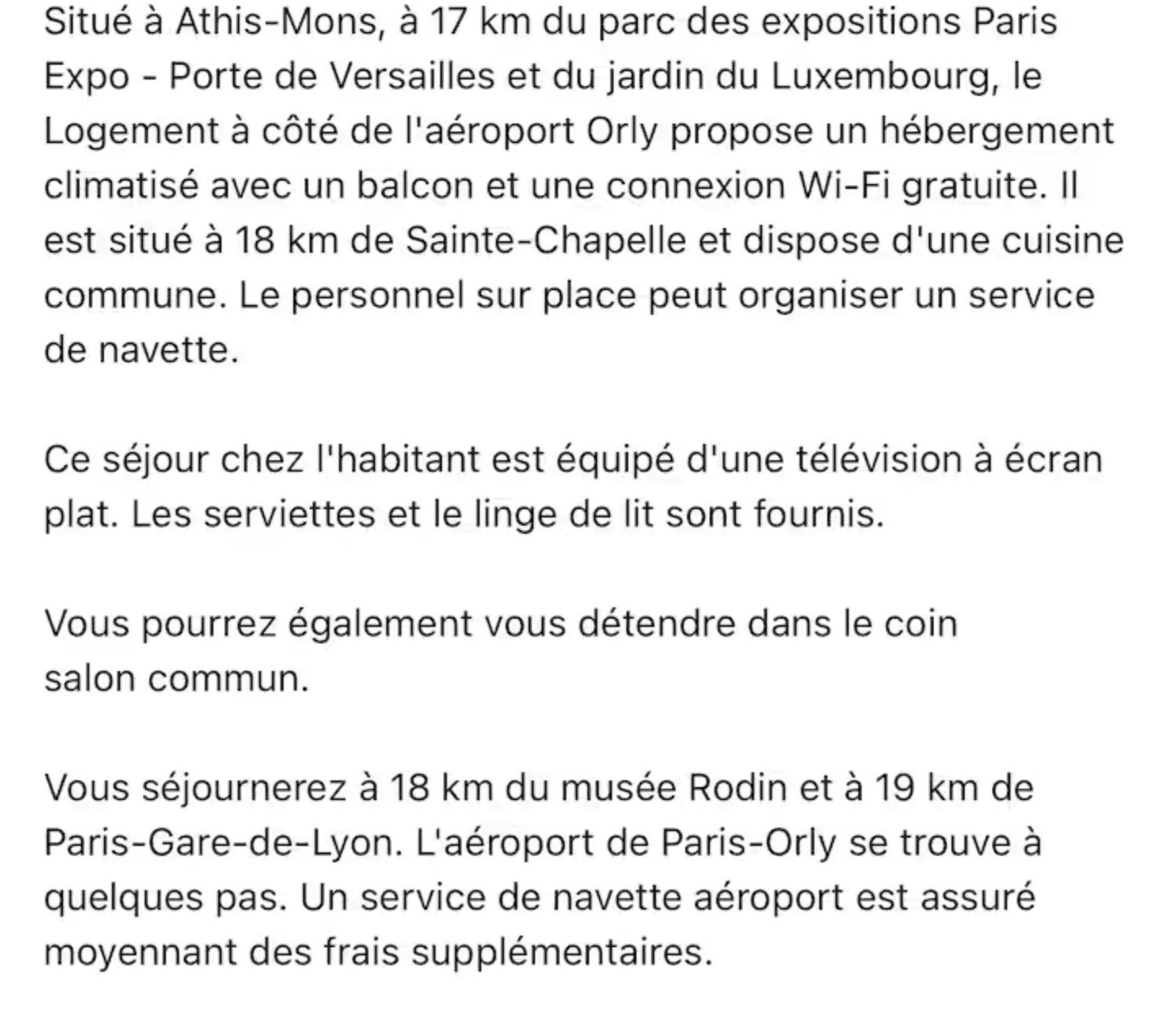 A 10 Mins D'Aeroport D'Orly Logement Lumineux Chaleureux อติส-มงส์ ภายนอก รูปภาพ
